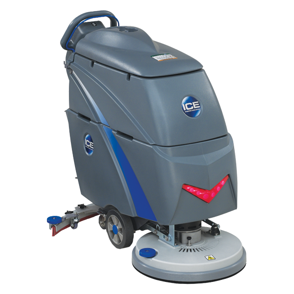ICE i20NBT, Walk Behind Floor Scrubber, 20", 15 Gallon, Battery, Self Propel, Disk, 5 Year Warranty
