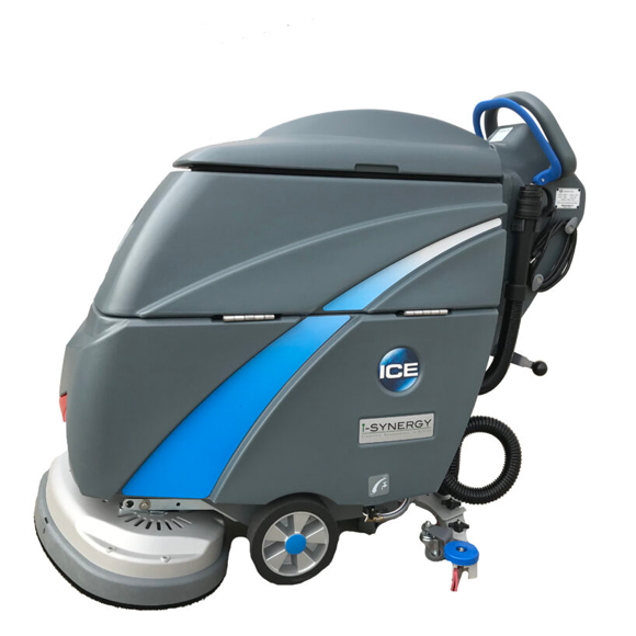 ICE i24BTL+, Walk Behind Floor Scrubber, 24", 15 Gallon, Lithium, Self Propel, Disk, 5 Year Warranty