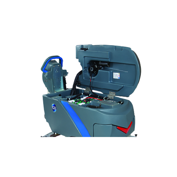 ICE i28BT, Walk Behind Floor Scrubber, 28", 26 Gallon, Battery, Self Propel, Disk, 5 Year Warranty