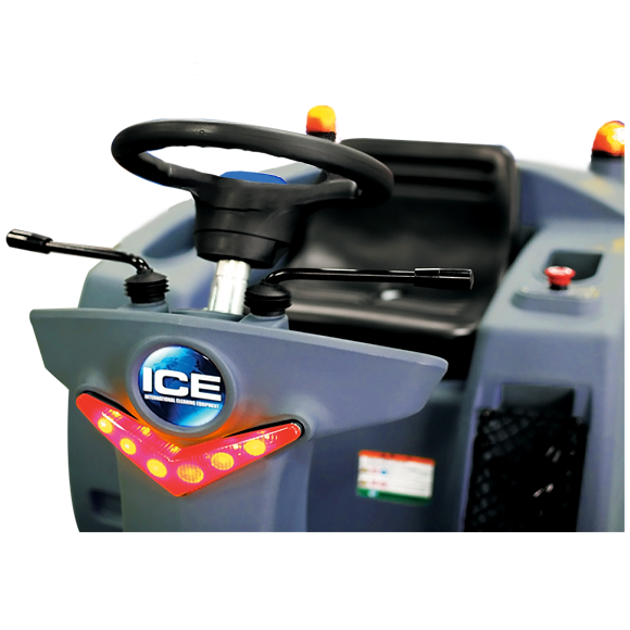 iS1100C, ICE iS1100C, Ride On Carpet Sweeper, 44", Lithium, 21 Gallon Hopper, 5 Year Warranty