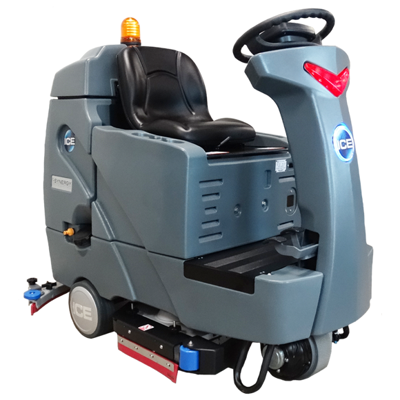 ICE RS32+, Floor Scrubber, 32", 29 Gallon, Ride On, Battery, Disk, 5 Year Warranty