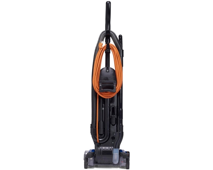 Powr-Flite Solar Reach, Upright Vacuum, 12", 3.8QT, Bagged, Single Motor, 35' Cord, With Tools, HEPA, Operating Weight of 13.9lbs, 1 Year Warranty