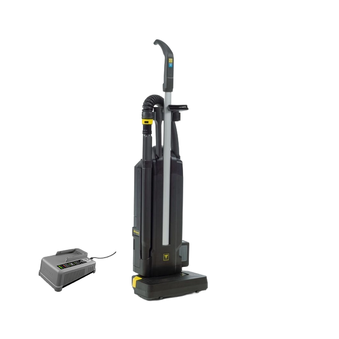 Tornado Strike, Upright Vacuum, 10", Dual Motor, Battery, HEPA, With Tools, Battery and Charger Included