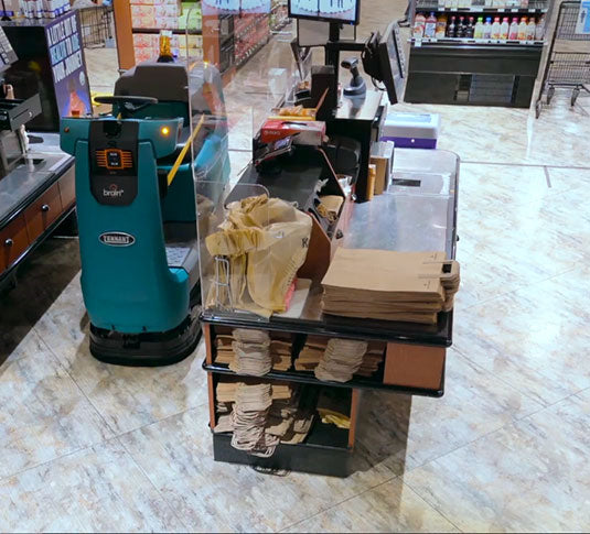 Tennant T380AMR, Robotic Rider Floor Scrubber, 20", 20 Gallon,  Disk, Battery, 5 Year Software, 3 Year Warranty, T380AMR-500-D