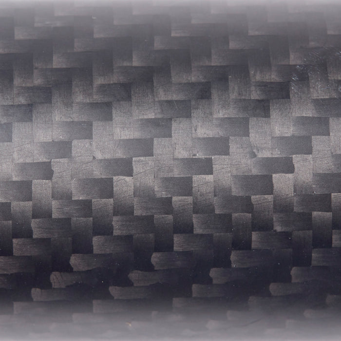 Close-up of T700 carbon fiber 3K twill weave on a GoHigh pole