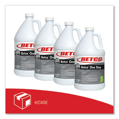 Betco One Step Floor Cleaner/Floor Restorer - 4 X 1 Gallon Case