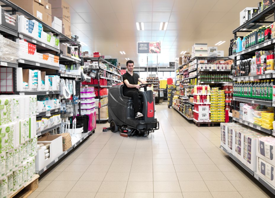 Viper AS850R, Rider Floor Scrubber, 32", 31 Gallon, Battery,  Disk, 3 Year Warranty