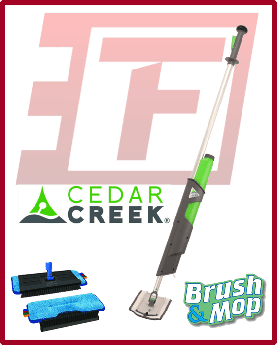 Cedar Creek Deluxe Kit - Rocker Tool + 3-D Brush & Mop