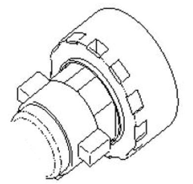 Tennant 9017716 Vacuum Fan Motor