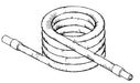 Tennant 160402 Vacuum Hose