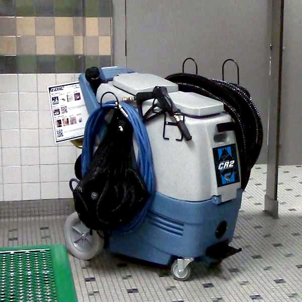 EDIC CR2 2700RC-CK, Restroom Cleaning Machine, Carpet Extractor, Touch Free, 17 Gallon, 500 PSI, 45' Solution Vacuum Hoses, Chemical Metering, 25' Solution Vacuum Hose, 2 Jet Carpet Wand, 5 Year Warranty