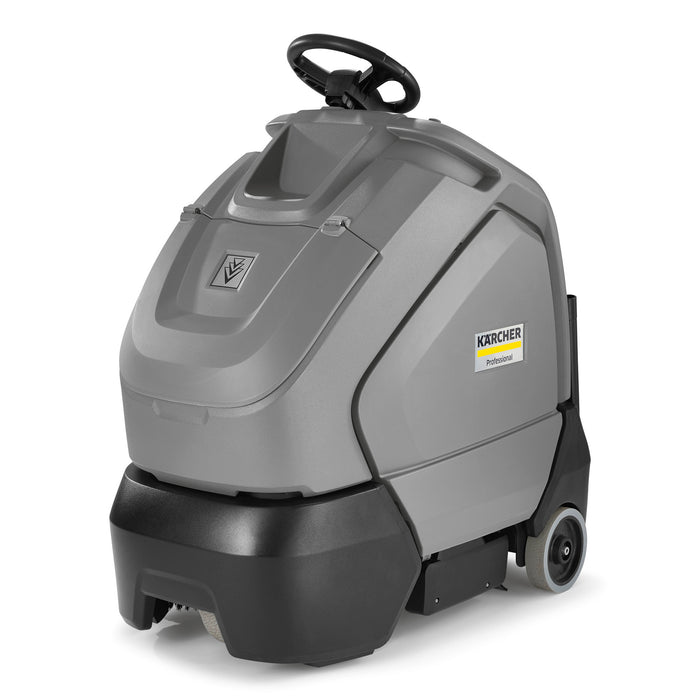 Karcher CV 60/1 Deluxe RS Bp, Wide Area Vacuum, 24", Ride On, Battery, No Tools, HEPA, Dual Counter Rotating Brushes, 3 Year Warranty, 1.012-101.0