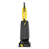 Karcher Ranger, Upright Vacuum, 12", 5.6QT, Bagged, Single Motor, 25' Cord, No Tools, HEPA, Weight With Cord 13.4lbs