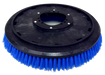 17 Inch disc blue prolene polypropylene scrub brush. Fits Clarke Focus II L17 and Nilfisk Advance SC401  Fits Aftermarket Nilfisk Advance L08812891