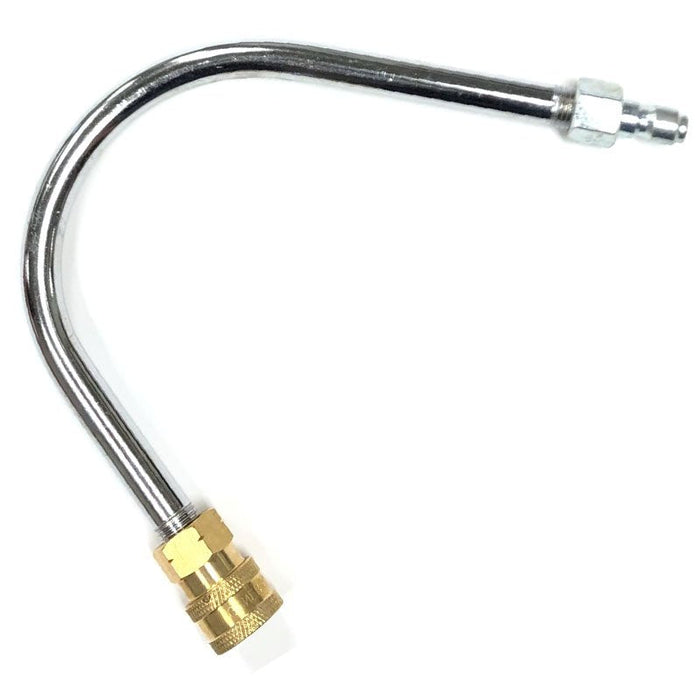 Gutter Cleaner Attachment, Zinc, 1/4" Female Socket X 1/4" Male Plug, 8.711-324.0