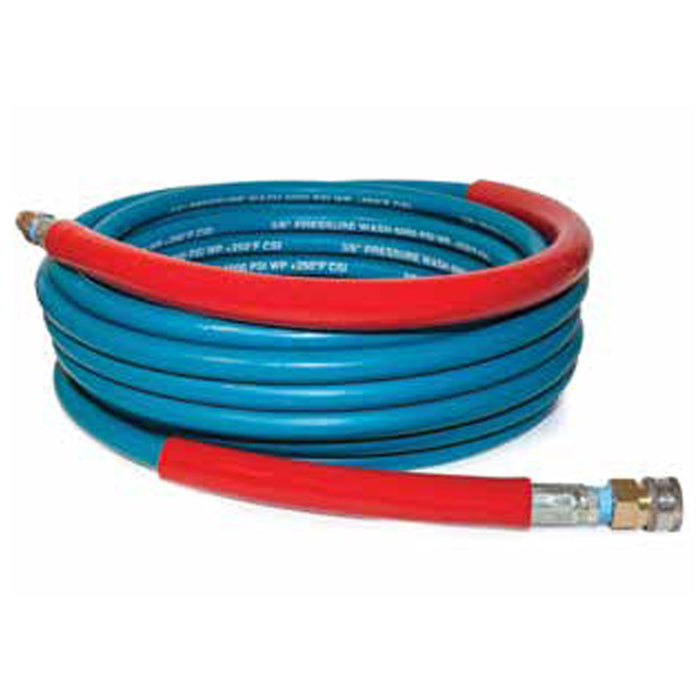 A+, Hose, Blue, Smooth, Non Marking, 3/8" X 100',  2 Wire, Up to 6000PSI, 8.928-974.0