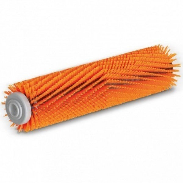 Karcher 4.762-406.0, Cylindrical orange brush, high-low bristles for cleaning all grouted surface floors