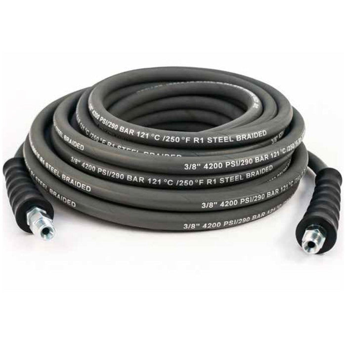 Legacy, Hose, Grey, 3/8" X 50', 1  Wire, Up to 4200PSI, 9.117-689.0