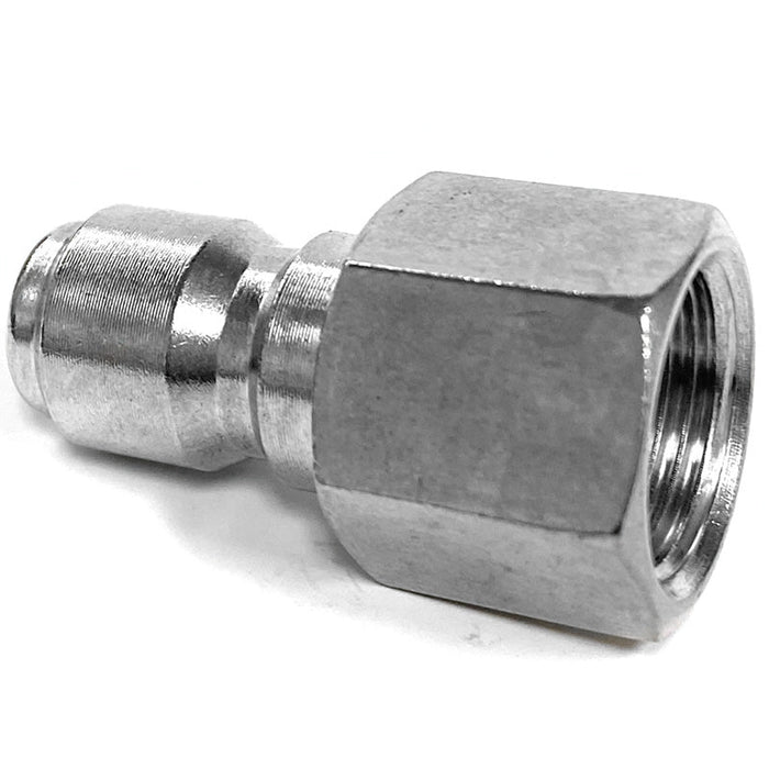 Legacy, Plug, 3/8",Plug, Female, Stainless Steel