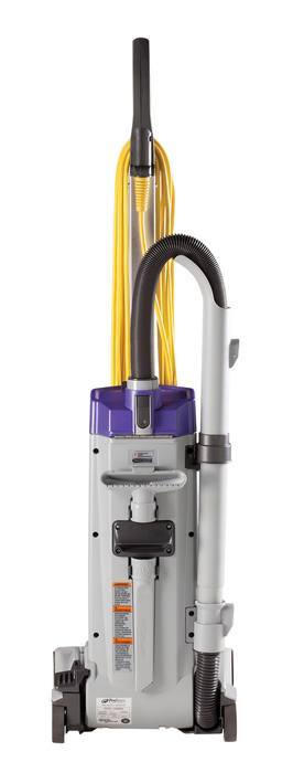 Proteam ProGen 15, Upright Vacuum, 15", 3.25QT, Bagged, Single Motor, 40' Quick Change Cord, With Tools, HEPA, Operating Weight of 18lbs
